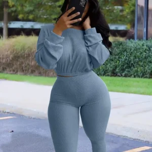 Ribbed Two Piece Set