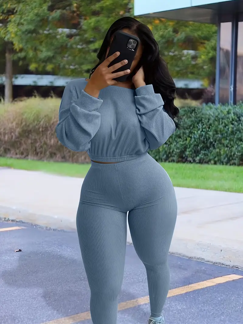 Ribbed Two Piece Set