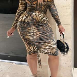 Tiger Strip Dress