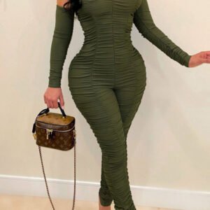 Ruffle Jumpsuit