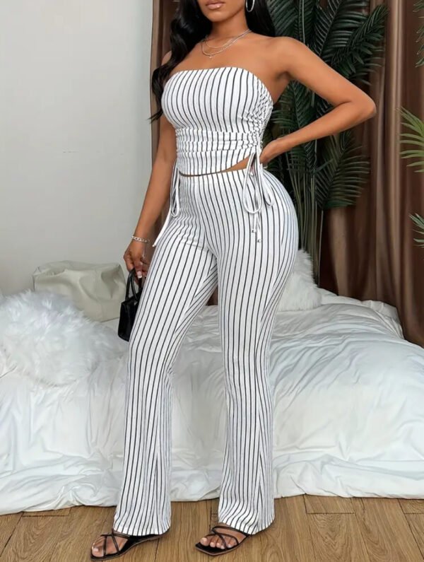 Pin Stripe Two Piece Set