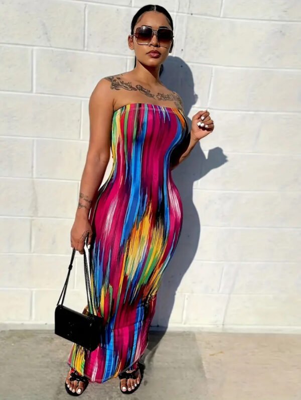 Paint Stroke Dress