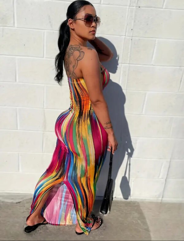 Paint Stroke Dress - Image 2