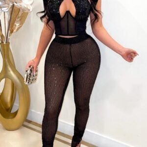 Sequin Two Piece Set