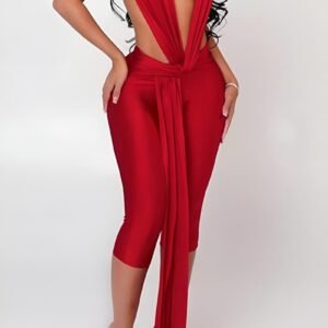 Ribbon Jumpsuit