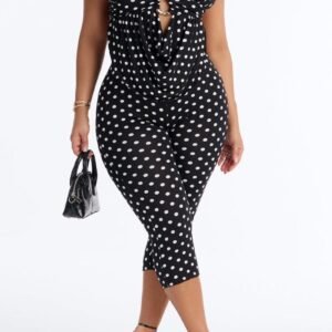 Polka Dot Two Piece Set